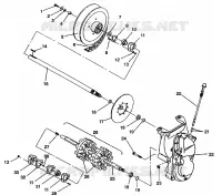 TREN ASSEMBLY CLASSIC E942865 and  CLASSIC TOURING E942875 (49274027400020)