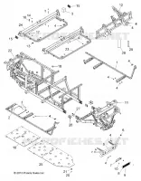 CHASIS, BASTIDOR AND FRONT BUMPER