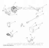 REGULADOR, RELAYS, SENSORES and ECU