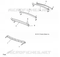TECHO SUPPORTS, 4 PASSENGER