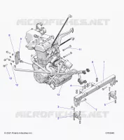 MOTOR, MOUNTING & LONG BLOCK