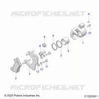 FRENO FRONTAL CALIPER