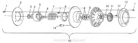accionado de embrague WIDETRAK GT 0972061 and EUROPEAN WIDETRAK GT E972061 (4938173817B014)