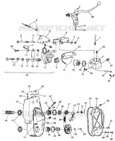 FRENO Y CADENACASE EUROPEAN 440,400 SKS,500 EFI,  EFI SKS,RXL SKS,SPORT,TR (49237723770007)