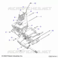 TREN, MAIN GEARCASE MOUNTING