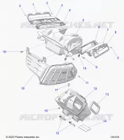 ENGINE, TOMA DE AIRE SYSTEM