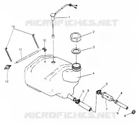 TANQUE DE ACEITE SLT 700 B964166 and Intl. SLT 700 I964166 (4933923392A014)