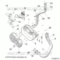 TREN, CLUTCH COVER AND DUCTING