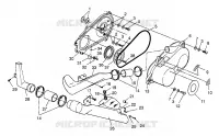 tapa del embrague XPLORER 400L W969140 (4935983598C004)