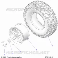 RUEDAS, FRONT/REAR