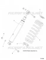 SUSPENSION, CHOQUE FRONTAL MOUNTING