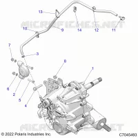 TREN, MAIN GEARCASE MOUNTING