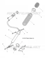 SUSPENSION, SHOCK TRASERO MOUNTING