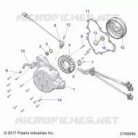 ENGINE, STATOR AND FLYRUEDA