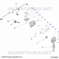 ELECTRICA, HARNESS COMPONENTS AND RELATED- Z22A5K87A4/A5V87A4 (C0705897)