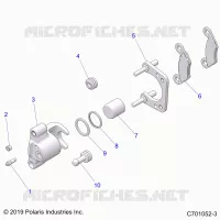 BRAKES, PINZA TRASERA