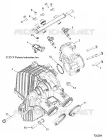 ENGINE, TOMA DE AIRE MANIFOLD