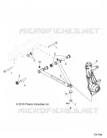 SUSPENSION, A-ARM AND PUNTAL MOUNTING