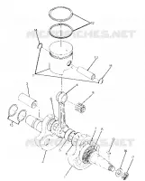 CIGUEÑAL AND PISTON ASSEMBLY (4915951595037A)
