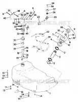 GASOLINA TANK SL 650/B924058 (4922922292005A)
