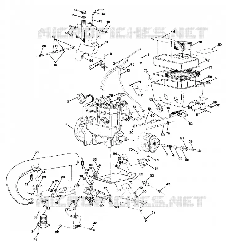 MONTAJE DEL MOTOR (4917871787017A)