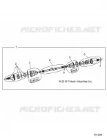TREN, FRONT HALF SHAFT