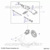 BRAKES, PINZA FRENO TRASEIRA