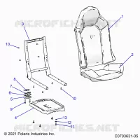 ASIENTO ASM., PASSENGER,