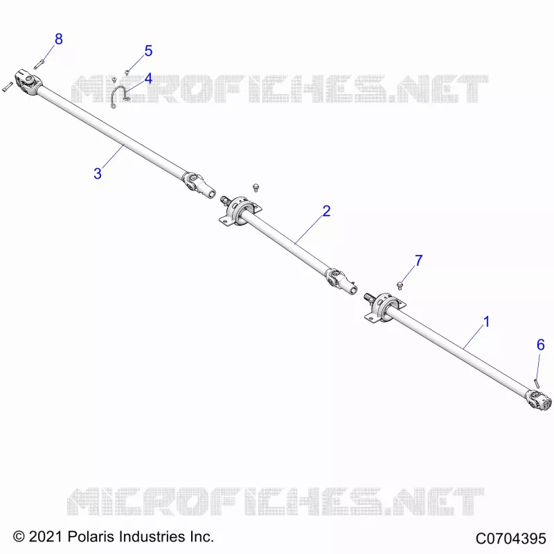 TREN, FRONT GEARCASE MOUNTING