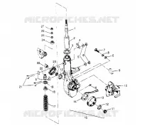 PUNTAL MONTAJE DELANTERA 6X6 400L