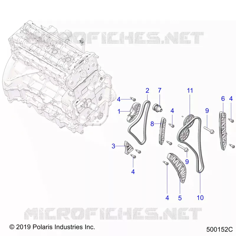 ENGINE, TIMING CADENA AND RELATED