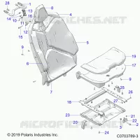 ASIENTO ASM.,REAR