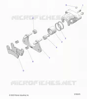 BRAKES, PINZA TRASERA