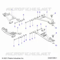 SUSPENSIÃ“N DELANTERA CONTROL ARMS