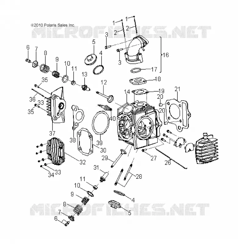 ENGINE, CULATA