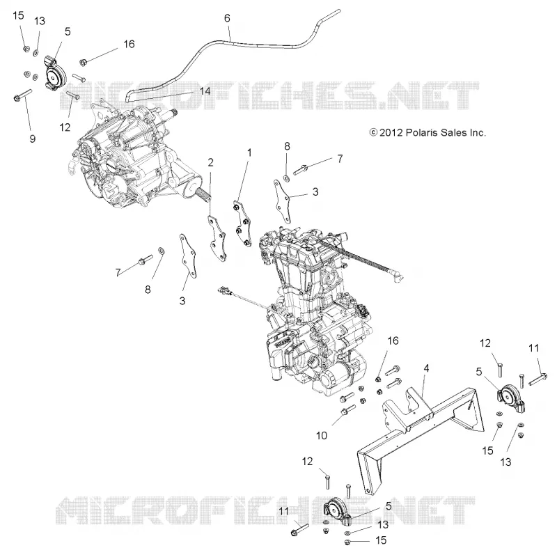 MOTOR, MOTOR and montaje de la transmisión
