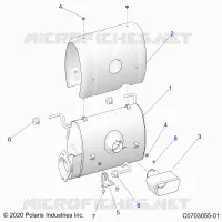 ENGINE, SISTEMA DE ESCAPE, SILENCER AND RELATED