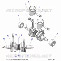 ENGINE, PISTON AND CIGUEÑAL