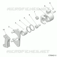 FRENO TRASERO CALIPER