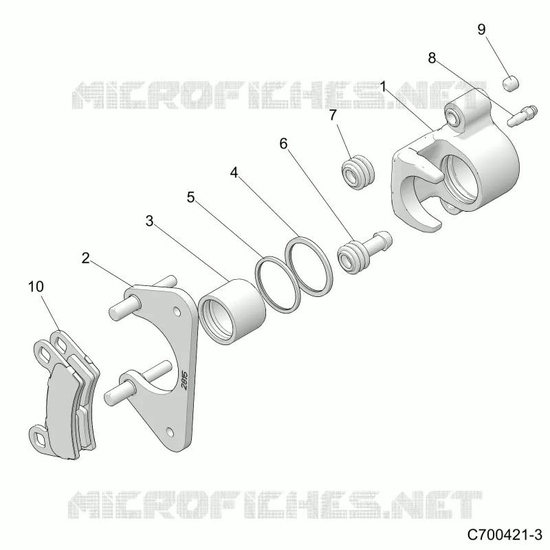 FRENO TRASERO CALIPER