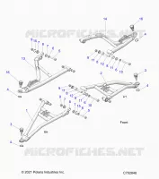 SUSPENSIÃ“N DELANTERA CONTROL ARMS