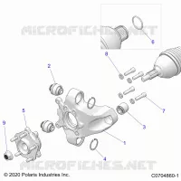 SUSPENSION, PORTAEQUIPAJES TRASERO AND HUB