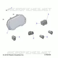 ELECTRICAL, DASH INSTRUMENTOS