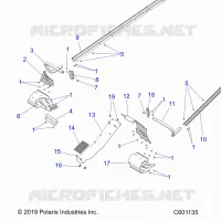 CHASSIS, PROTECCIÃ³N DEL EMBRAGUE, FOOTRESTS, TUNNEL GRIPS