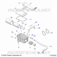 ENGINE, TOMA DE AIRE SYSTEM