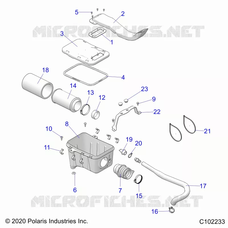 ENGINE, TOMA DE AIRE SYSTEM