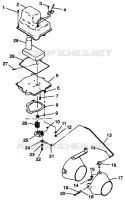 paquete de recorte SL 780 B974088 and Intl. SL 780 I974088 (4940924092B005)