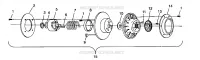 accionado de embrague WIDETRAK LX 0942064 (49250425040024)