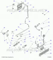 ELECTRICA, WIRE HARNESS COMPONANTS, AND LICENSE PLATES 
