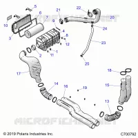 ENGINE, TOMA DE AIRE SYSTEM